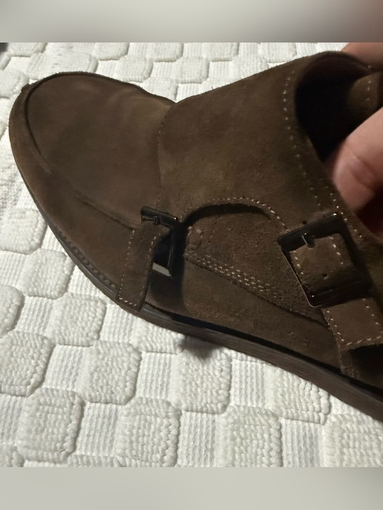Vintage Foundary Co. Brown Suede Slip-On Shoes - Size 12 main image 11
